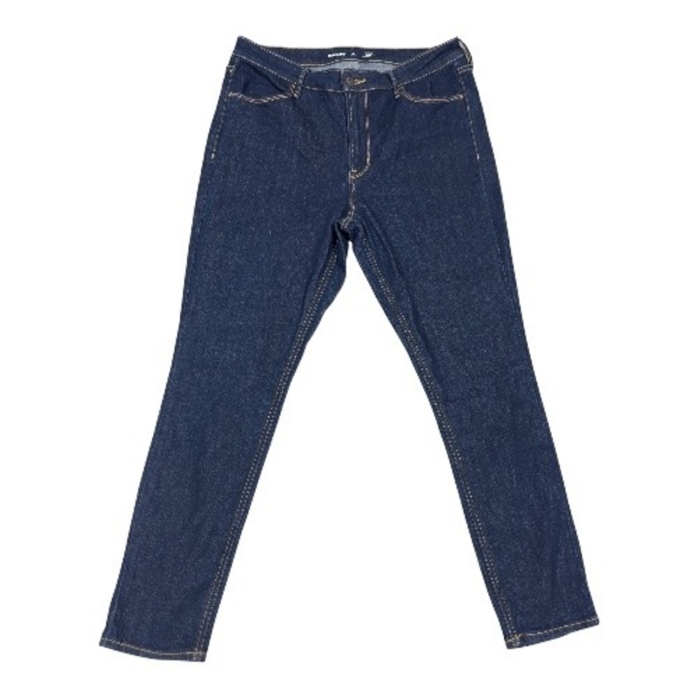 Old Navy Womens High Rise Wow Super Skinny Jeans Dark Wash Blue 12 Short